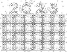 the number twenty and nine hundreds coloring page with numbers for each ten digities