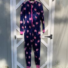 Ashford & Brooks Women's Mink Fleece Hooded Flamingo Onsie Pajama Jumpsuit Pockets! Szm 20” Pit To Pit 21” Hip 32” Inseam New Incredibly Soft To The Touch! Onsie Pajama, Pajama Jumpsuit, Girly Accessories, Women's Intimates, Flamingo, Pajamas, Jumpsuit, Pink, Women Shopping