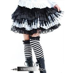 Piano Clothes, Tutu Skirt For Women, Piano Skirt, Tutu Skirt Women, Black Piano, Piano Key, Skirt For Women, Tutu Skirt