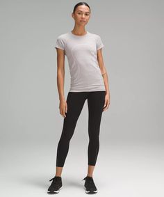 Swiftly Tech Short-Sleeve Shirt 2.0 | Women's Short Sleeve Shirts & Tee's | lululemon Lululemon Athleisure T-shirt With Moisture-wicking, Lululemon Go-dry Short Sleeve T-shirt, Sporty Short Sleeve T-shirt By Lululemon, Lululemon Short Sleeve Athleisure Activewear, Athletic Heather Short Sleeve T-shirt For Training, Functional Short Sleeve Activewear In Athletic Heather, Sporty Lululemon T-shirt With Moisture-wicking, Lululemon Sporty Moisture-wicking T-shirt, Sporty Lululemon T-shirt For Sports