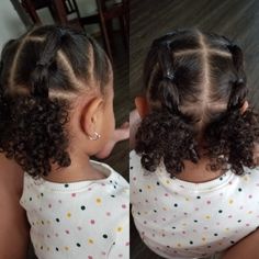 Easy Hairstyles For Mixed Girls Hair, Mixed Babies Hairstyles, 3c Toddler Hairstyles, Hairstyles Mixed Girls Hair, Hairstyles For Kids With Curly Hair, Curly Hairstyles For Toddler Girl, Kids Curly Hairstyles Girls Curls, Hairstyles For Mixed Girls Kids Easy, Toddler Mixed Girl Hairstyles