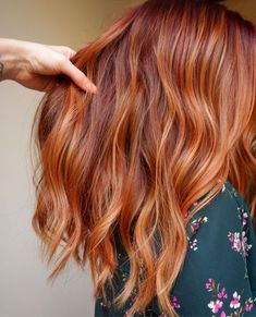 Pumpkin Pie Hair Color, Clay Balayage, All Over Color, Flaming Hot, Best Hair Color, Wella Hair