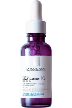 Innovation Dermatologique : Ce sérum aux actifs dermatologiques, hautement concentré à 10% de Niacinamide, agit sur l’origine des troubles pigmentaires et réduit les taches, illumine la peau et unifie le teint.   Concentré en acide hyaluronique pour réparer la barrière cutanée.   Formulé pour une tolérance optimale sur tous les types de peaux. Nos ingrédients (Inspiré du trio de Kligman) : Anti-inflammatoire [10% Niacinamide]. Bloqueur de Mélanine [10% Niacinamide + Phe Resorcinol]. Exfoliant [H La Roche Posay Niacinamide Serum, La Roche Posay Skincare Routine, La Roche Posay Serum, Skincare List, Niacinamide Skincare, Gifts Wishlist, Skincare Stuff, Affordable Beauty Products, Congested Skin