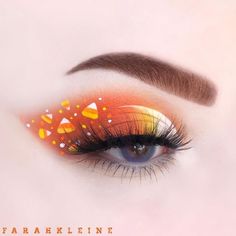 Cute Eye Makeup, Face Paint Makeup, Work Makeup