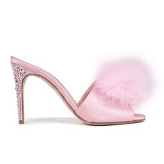 Baby Pink Satin Fur Rhinstone Stiletto Sandals Details: Shoes Type: Basic Applicable Place: Outside Upper Material: Satin Heel Height: High (5cm-8cm) Season: Summer Heel Type: Thin Heels Model Number: 230818XY02 Fashion Element: Fur Department Name: Adult Outsole Material: Rubber With Platforms: No Style: sweet Insole Material: PU Pattern Type: Solid Fit: Fits true to size, take your normal size Lining Material: NONE Pink Fur Heels, Baby Pink Satin, Fur Heels, Barbie Shoes, Pink Fur, Pink Girly Things, Satin Heels, Stiletto Sandals, Pink Shoes