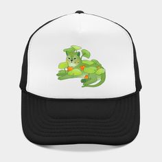 Lily pad flower big cat watercolour cartoonCute illustration gift for cool cats and kittens -- Choose from our vast selection of Trucker hats to match with your favorite design to make the perfect custom graphic Hat. Customize your color! For men and women. Lily Pad Flower, Cat Watercolour, Water Lily Flower, Flower Cat, Watercolor Cat, Big Cat, Water Lily, Lily Flower, Lily Pads