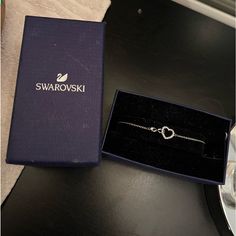 Swarovski Brand New Never Worn Perfect Condition Comes With The Box! Send Offers! :) (I Meant To Buy It In Gold) Swarovski Infinity Bracelet, Swarovski Jewelry Gold, Swarovski Bracelet Gold, Elegant Heart-shaped Bracelets For Birthday Gift, Elegant Heart Bracelet For Birthday Gift, Elegant Heart-shaped Bracelet For Birthday Gift, Elegant Heart-shaped Bracelet For Birthday, Elegant Silver Heart Bracelet For Birthday Gift, Elegant Silver Heart Bracelet For Birthday