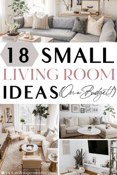 small living room ideas that are easy to do and great for any space in the house