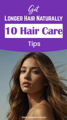 Get longer hair naturally with these 10 hair care tips! 🌿✨ Nourish and protect your hair for optimal growth. #LongHair #HairCareTips Click to grow longer! Why Won’t My Hair Grow, Hair Growth, Hair Care, Natural Hair Styles, Long Hair Styles