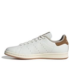 adidas Stan Smith 'White Bronze Strata' ID2031 Comfortable White Adidas Sneakers, Casual White Sneakers With Three Stripes, Casual Adidas Logo Sneakers, Limited Edition Sneakers, Sport Sneakers, Shoe Game, Adidas, My Style, White