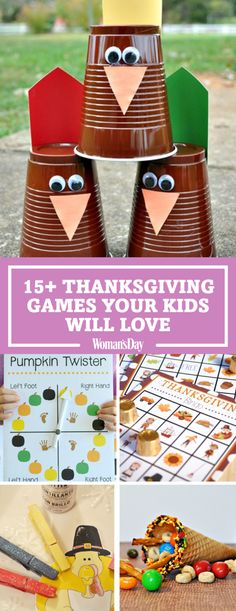 thanksgiving games and activities for kids to play with