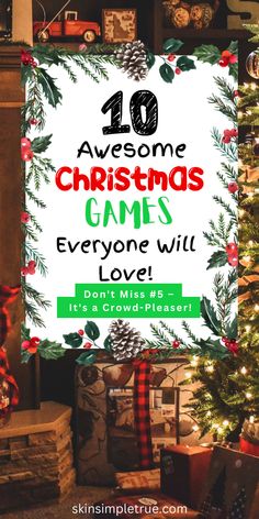 christmas games for everyone will love it's crowd pleaser - 10 awesome christmas games