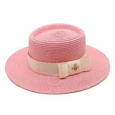 Style: Bump Charm Ribbon Straw Sun Hats Item Type: Sun hats, raffia beach hat, beach hats for women, beach hat, vacation hat, women's hats Department: Adult Gender: Women Size: Adult Size, 22.05-22.83in / 56~58cm, one size fits all Feature: Eco-friendly Natural Material Material: Paper Straw Pink Bucket Hat For Summer Vacation, Casual Pink Bucket Hat For The Beach, Casual Pink Bucket Hat For Beach, Pink Summer Sun Hat, Pink Summer Vacation Bucket Hat, Pink Beachy Sun Hat For Summer, Pink Bucket Hat For Beach Vacation, Pink Summer Bucket Hat For Vacation, Summer Boater Hat For Picnics