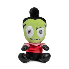 Invader Zim Disguised Zim Phunny Plush - Kidrobot Invader Zim Plush, Jhonen Vasquez, Gothic Stuff, Minion Halloween, Invader Zim Characters, Childs Play Chucky, Chia Pet, New Year Art, Nickelodeon Cartoons