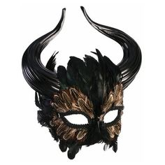 Become a fixture of Mythology and horror when you add this Mighty Minotaur Adult Mask to your costume this Halloween! Made of high-quality and durable material this mask is great as part of a complete look or one with whatever you have on for a fun and unexpected costume! Size: One Size.  Color: Multicolor. Masquerade Mask Black, Black Masquerade Mask, Mens Masquerade Mask, Monster Mask, Mask Drawing, The Minotaur, Bull Horns, Mask Masquerade, Half Mask