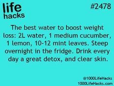 DIY Life Hacks & Crafts : worth a try. not necessarily for weight loss but for inflammation reduction and #Dietingtipsforweightloss Nutritarian Recipes, 1000 Lifehacks, Baking Hacks, Cheat Codes, 1000 Life Hacks, Ra Ideas, Helpful Things, Living Healthy, Best Water