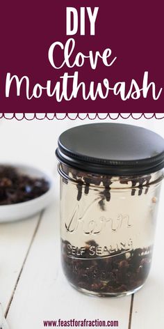 Clove Mouthwash, Mouthwash Recipe, Diy Mouthwash, Homemade Toothpaste Recipe, Remedies For Dry Mouth, Diy Toothpaste, Cloves Benefits, Toothpaste Recipe, Homemade Mouthwash