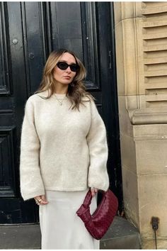 Street Decoration, Solid Color Sweater, Basic Sweaters, Loose Knit Sweaters, Sweater For Women, Loose Pullover, Knitwear Fashion, Knitting Women Sweater