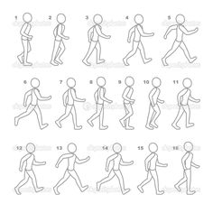 the steps to walking in different directions for children and adults, with instructions on how to walk