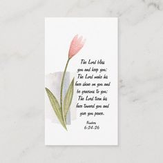 a card with the words, i am loved you and two pink tulips