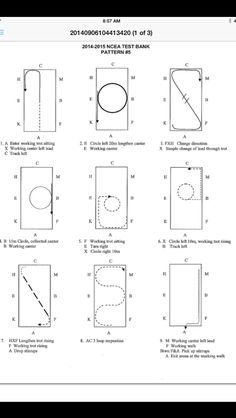 some diagrams showing how to make a rectanglet bank with different shapes and sizes