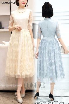 10% off now|Free shipping world-wide. Elegant Lace Semi Wedding Party Dress With Half Sleeves at GemGrace. Click to learn our pro custom-made service for wedding dress, formal dress. View #WeddingGuestDresses for more ideas. Spring Short Sleeve Lace Bridesmaid Dress, Spring Bridesmaid Lace Dress With Short Sleeves, Lace Dresses With Half Lace Sleeves, Short Sleeve Lace Bridesmaid Dress, Short Sleeve Lace Dress For Banquet, Spring Banquet Short Sleeve Lace Dress, Short Sleeve Lace Dress For Wedding Guest, Spring Half Sleeve Lace Dress, Elegant Half Sleeve Lace Dress For Spring