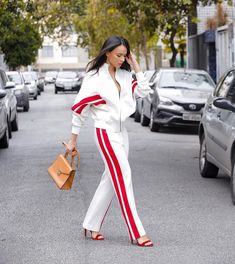 Tracksuit Women Fashion, Nigerian Outfits, Wide Legged Pants, The Aesthetics, Stylish Work Attire, Woman Suit Fashion, Classy Casual Outfits, Printed Joggers