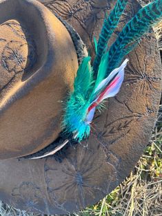 Western Wide Brim Burnt Hat Custom MADE TO ORDER custom Hat - Etsy Custom Multicolor Brimmed Hat, Custom Multicolor Flat Brim Hats, Artisan Adjustable Green Hat Bands, Burned Hats, Hat Custom, Hat Band, Custom Hats, Wide Brimmed, Custom Items