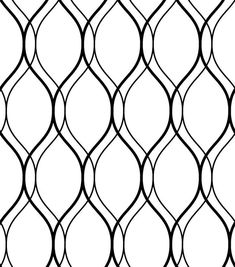 a black and white pattern with wavy lines