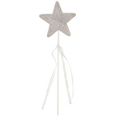 a star shaped cake topper on a stick with the words sully winks