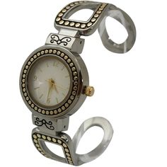 This Unique Antique Elegant Bangle Bracelet Watch from Olivia Pratt is super trendy, featuring a durable materials band and face, this watch is the perfect addition to your accessory collection. Olivia Pratt is always looking after new designs to improve your style! Using the best quality materials available in all of our products to ensure long durability in your every day wear. Please be aware, color vibrancy of the product might change from device to device. If you have questions we're here t Trendy Round Metal Watch, Trendy Metal Round Watches, Metal Analog Watches With Adjustable Fit, Adjustable Metal Analog Watches, Adjustable Analog Metal Watches, Trendy Metal Analog Watches, Improve Your Style, Cuff Watch, Unique Antiques