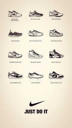 Nike Wall Art Aesthetic, Poster Prints Nike, Nike Posters For Room, Poster Nike Vintage, Nike Poster Vintage, Vintage Nike Aesthetic Wallpaper, Retro Nike Poster, Vintage Nike Poster, Nike Shoes Poster