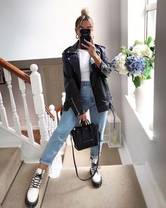 Chilly Fits, Freya Killin, Zara Leather Jacket