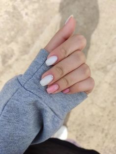 Nuteral Nails Cute, Cute Nails Simple, Hello Nails, Romantic Nails, Pointed Nails, Minimal Nails, Soft Nails