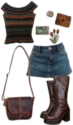 Traje Cowgirl, Earthy Outfits, Rodeo Outfits, Outfit 90s, Dinner Outfits, Swaggy Outfits, Outfit Inspo Fall, Cute Summer Outfits