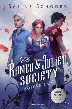 the book cover for the novel's title, the romeo and sulley society