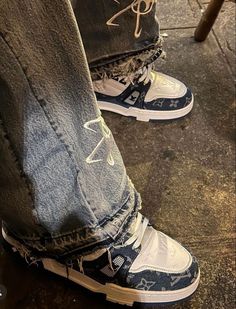 Louis Vuitton Trainers, Fresh Shoes, Hype Shoes, Girly Shoes, Shoe Inspo, Aesthetic Shoes, Swag Shoes