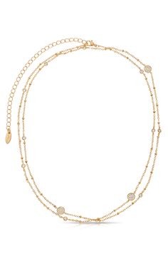 18kt gold plated Brass Cubic Zirconia Set of 3 First layer: 15 Inches + 3 Inch extender Second layer: 15 Inches + 2 Inch extender Third layer: 37 Inches + 5 Inch extender Dainty Gold Necklace With Extender, Detailed Necklace, Gold Plated Necklace, Cubic Zirconia, 18k Gold, Gold Plate, Jewelry Design, Plating, Brass