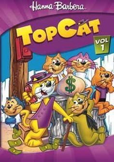 the top cat volume 1 is shown in this cartoon book, with many cats around it