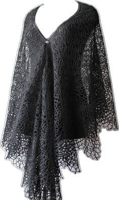 Elegant Winter Lace Shawl, Elegant Lace Shawl For Winter, Elegant Black Lace Shawl, Formal Fitted Black Shawl, Elegant Black Shawl For Wedding, Elegant Black Wedding Shawl, Fitted Black Shawl For Wedding, Elegant Black Evening Shawl, Elegant Lace Shawl Scarf