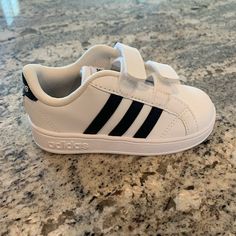 Adidas Baby Sneakers. Shoes Are New With Tags, Never Been Worn. Comes From A Smoke Free Home. Infant Adidas Shoes, Adidas Baby, Toddler Adidas, Adidas White, Baby Sneakers, Shoes Adidas, White Adidas, Sneakers Shoes, Adidas Shoes