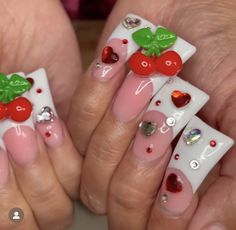 Chunky Nails, Dramatic Nails, Kawaii Duck, Luv Nails, Fruit Nails, Kawaii Nail Art, Duck Feet, Edgy Nails