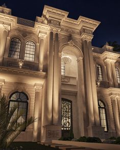 Classic Villa Design, Classic Facade, Luxury Exterior, Classical House, Classic House Exterior, Classic Villa, Classic Building, Classic House Design, Neoclassical Architecture