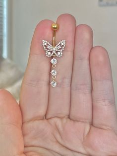 Cute Belly Button Rings, Dream Items, Dope Jewelry Accessories, Piercing Inspo