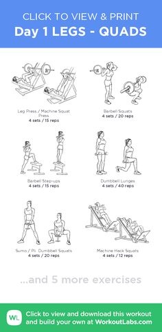 an exercise poster with instructions on how to use the gym equipment