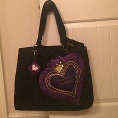 New Vera Wang Princess Bag Purple Satchel With Large Capacity For Shopping, Purple Large Capacity Satchel For Shopping, Large Capacity Purple Satchel For Shopping, Spacious Purple Pouch Bag, Large Capacity Purple Pouch Bag, Purple Pouch Shoulder Bag For School, Purple Pouch Satchel For Travel, Purple Satchel Shoulder Bag For School, Trendy Purple Pouch Satchel