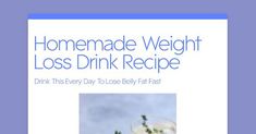 Slim Down Drink, Healthy Juice Drinks, Fat Burning Juice, Lemon Diet, Remove Belly Fat, Belly Fat Drinks, Belly Fat Burner Drink, Natural Drinks, Diet Drinks