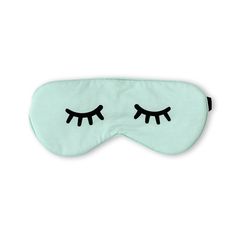 Image of female model wearing an adult sleeping eye mask in aquamarine. The eye mask features Little Sleepies eyes printed on it. Beauty Sleep Mask, Cute Sleeping Mask, Sleeping Mask Cute, Sleeping Mask Eye, Sleeping Eye Mask, Little Sleepies, Embroidered Sleep Mask, Baby Nap, Sleepy Eyes