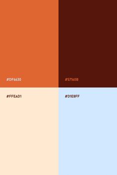 Color palette inspiration for design projects: Baby blue and orange color palette with beige and deep red color Blue Red Orange Color Palette, Orange Complementary Colors, Pink Red Orange Blue Color Palette, Orange And Red Palette, Beet Color Palette, Orange Blue Cream Color Palette, Red Complementary Color Palette, Orange Brown Colour Palette, Comfortable Color Palette