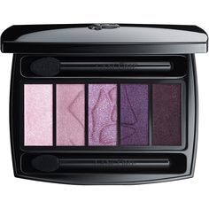 Hypnose 5-Color Eyeshadow Palette -  Hypnse Eyeshadow Palette by Lancme is part of a collection of compact eyeshadow palettes, each featuring 5 versatile shades to create day-to-night looks in one swipe.    Features     Each palette featuring 5 shades that range from matte to metallic All intensely pigmented and longwear to create both classic and playful eyeshadow looks that are easy to apply on the go Carefully curated colors Step-by-step instructions Two foam applicators allow for French-insp Color Wardrobe, Lancome Eyeshadow, Lancome Hypnose, Dark Eyeshadow, Makeup Lovers, Blending Eyeshadow, Beautiful Eye Makeup, Makeup Artistry, Eyeshadow Primer